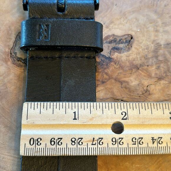 NEW. Billabong Dimension Leather Belt - S - Picture 4 of 8